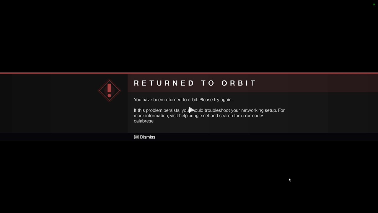 Destiny 2 Calabrese error: How To Fix It?