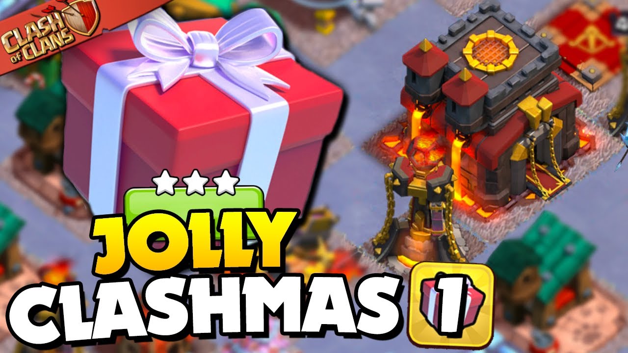 How to complete Jolly Clashmas Red Box Challenge in Clash of Clans