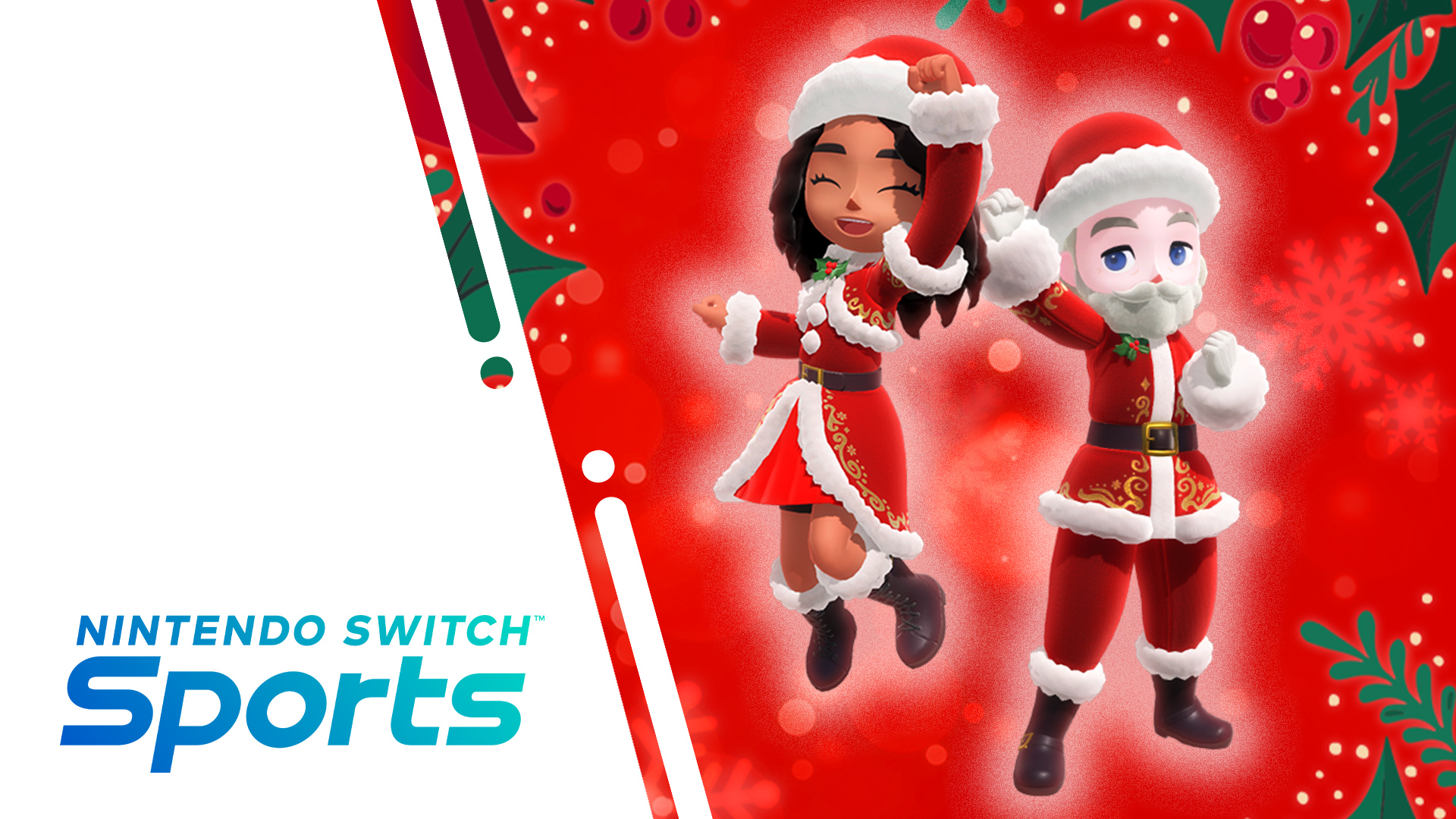 Don’t forget to claim the Santa outfits in Nintendo Switch Sports