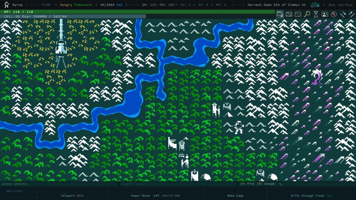 Climb some psychic crystals and get dreamcrungled in the latest Caves of Qud release