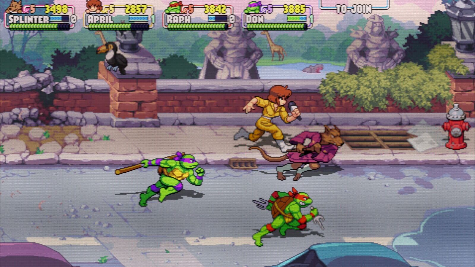 Teenage Mutant Ninja Turtles: Shredder's Revenge gets CRT and VCR filters