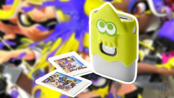 Ink Your Polaroids With Splatoon 3 Frames And Stickers In New Instax Mini Link App Update