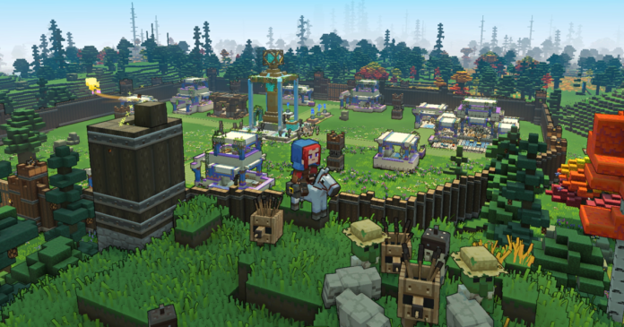 Here's a look at Minecraft Legends' cross-platform PVP mode