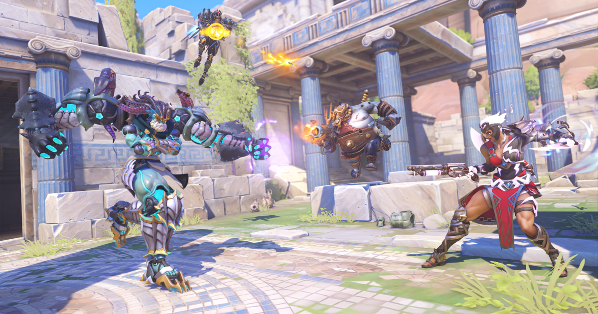 Overwatch 2's Battle for Olympus time-limited mode is now live