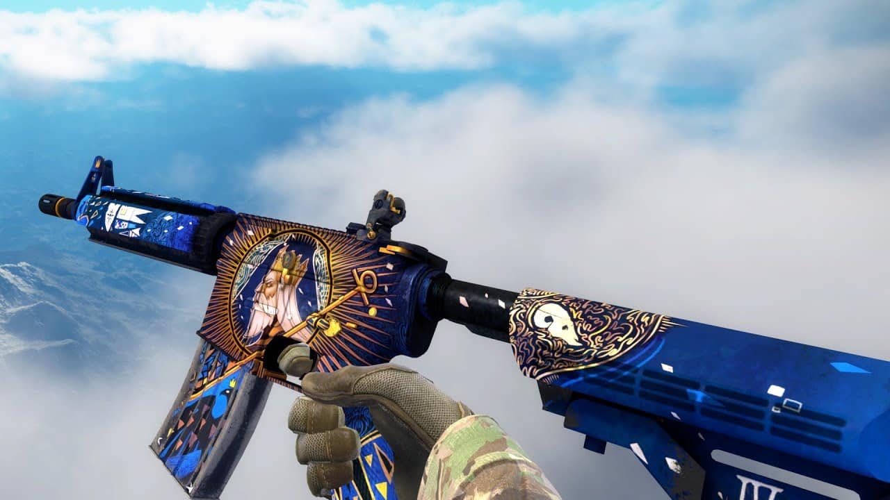 The Emperor is one of the best M4A4 skins you can buy in CSGO for under $10