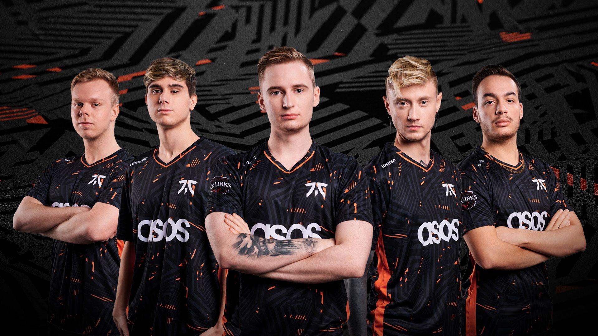 Picture of the 2023 Fnatic lineup