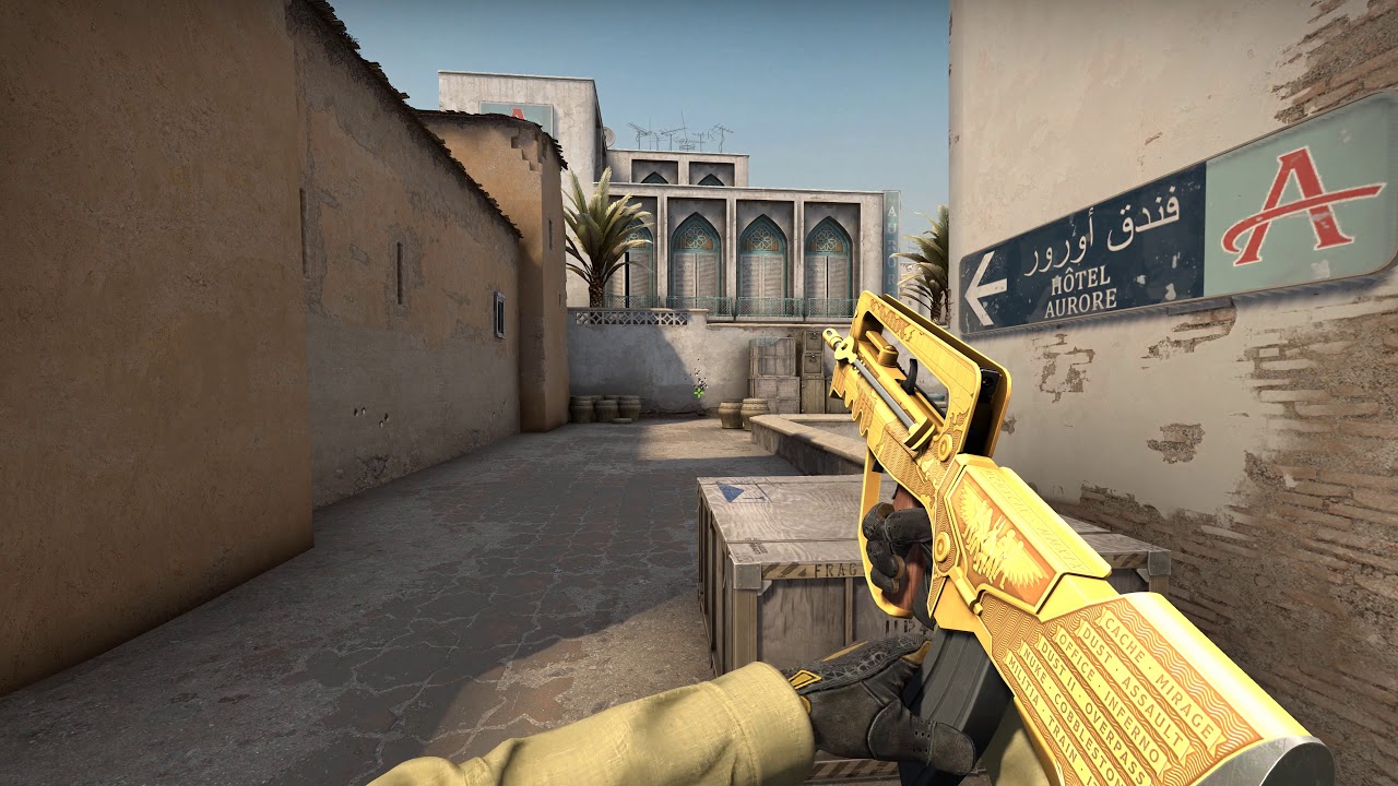 The Commemoration skin for the famas in CSGO