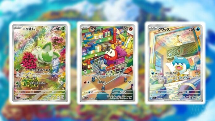New Pokémon Scarlet & Violet TCG Set Revealed, Along With Some Utterly Adorable Art