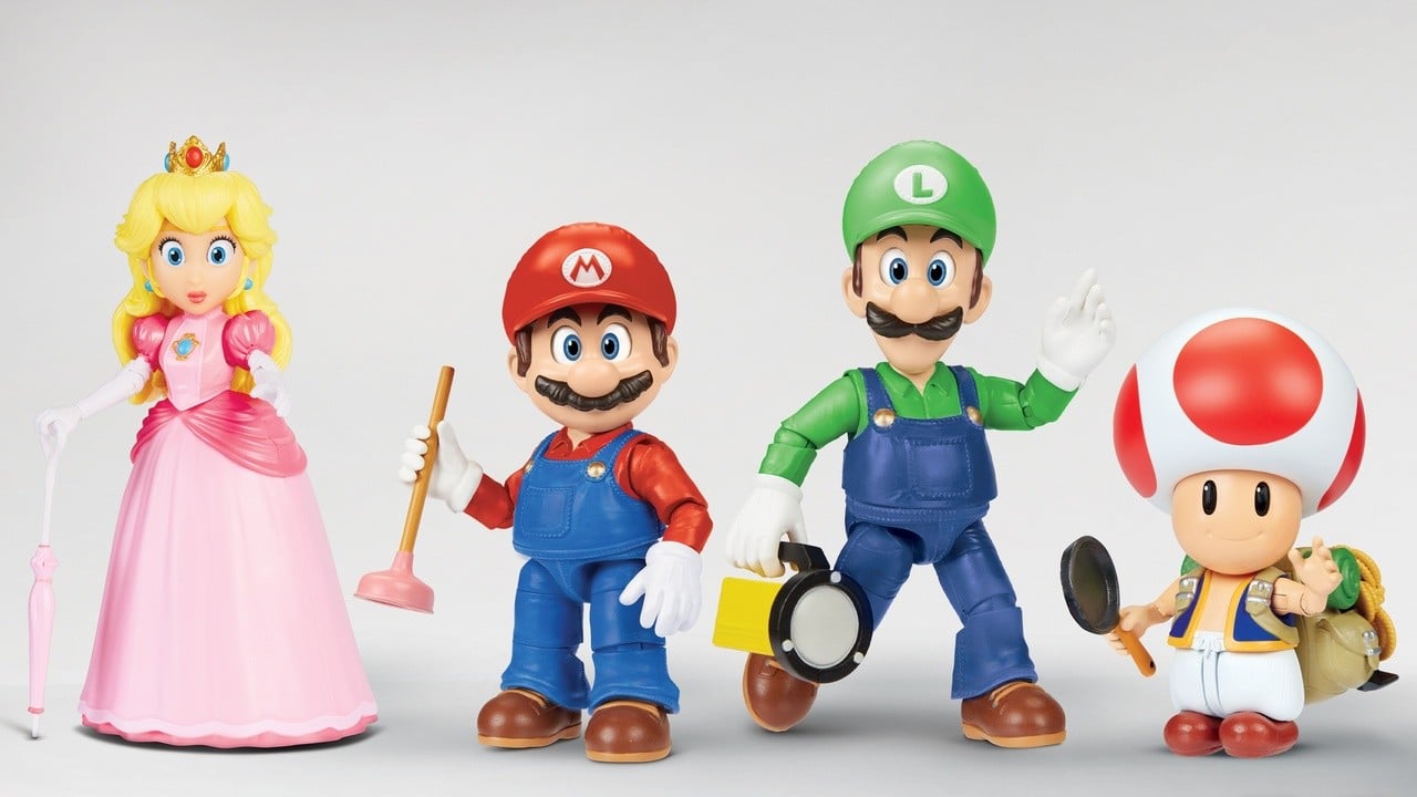 Video: Unboxing The Mario Movie Toy Line By Jakks Pacific