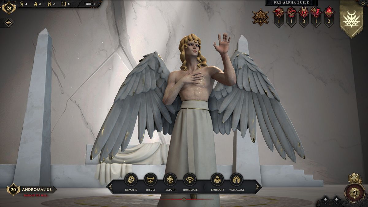 It's better to reign in hell, so check the trailer for a strategy game about conquering it