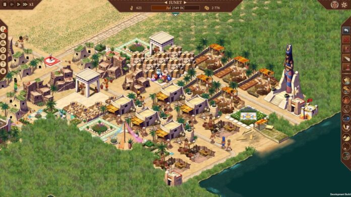 Pharaoh: A New Era used a 'certified Egyptologist to ensure the game's historical accuracy'