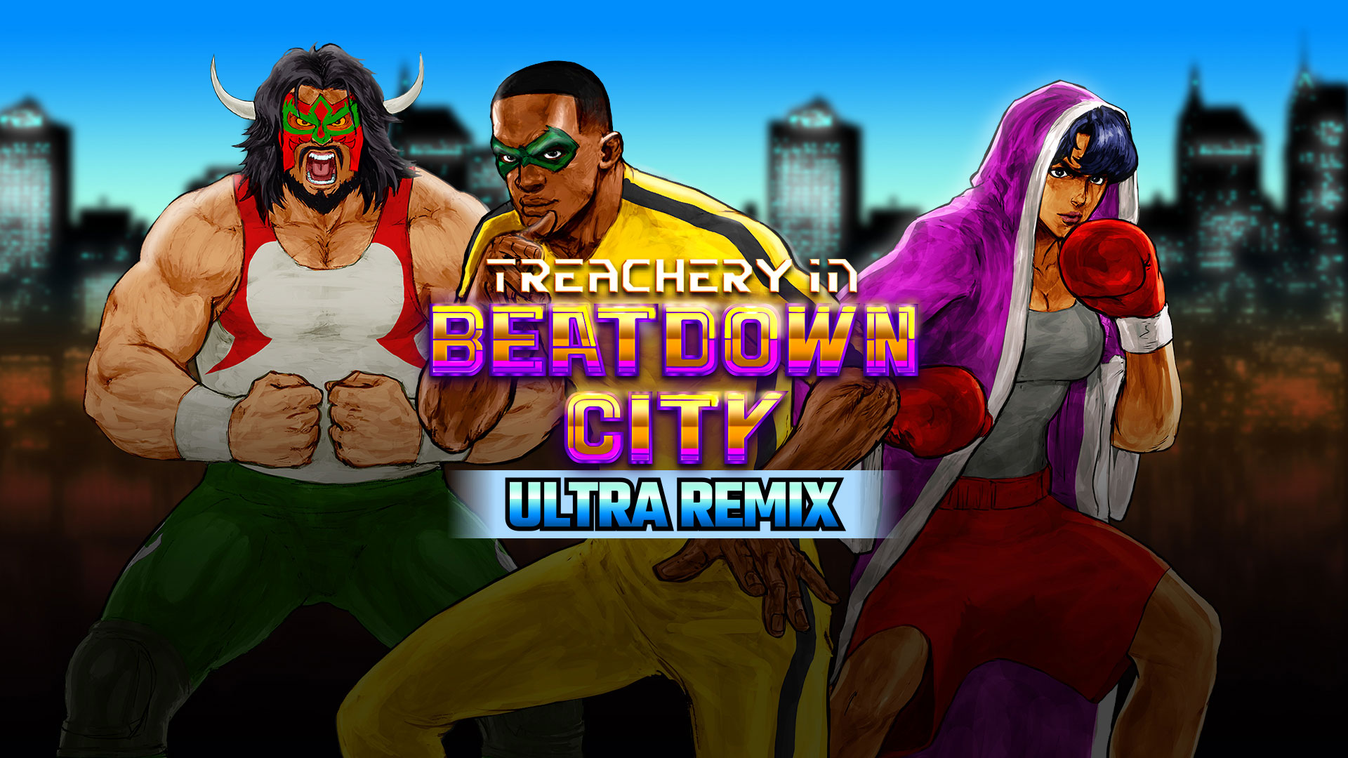 Treachery in Beatdown City: Ultra Remix is Coming to Xbox on April 27th
