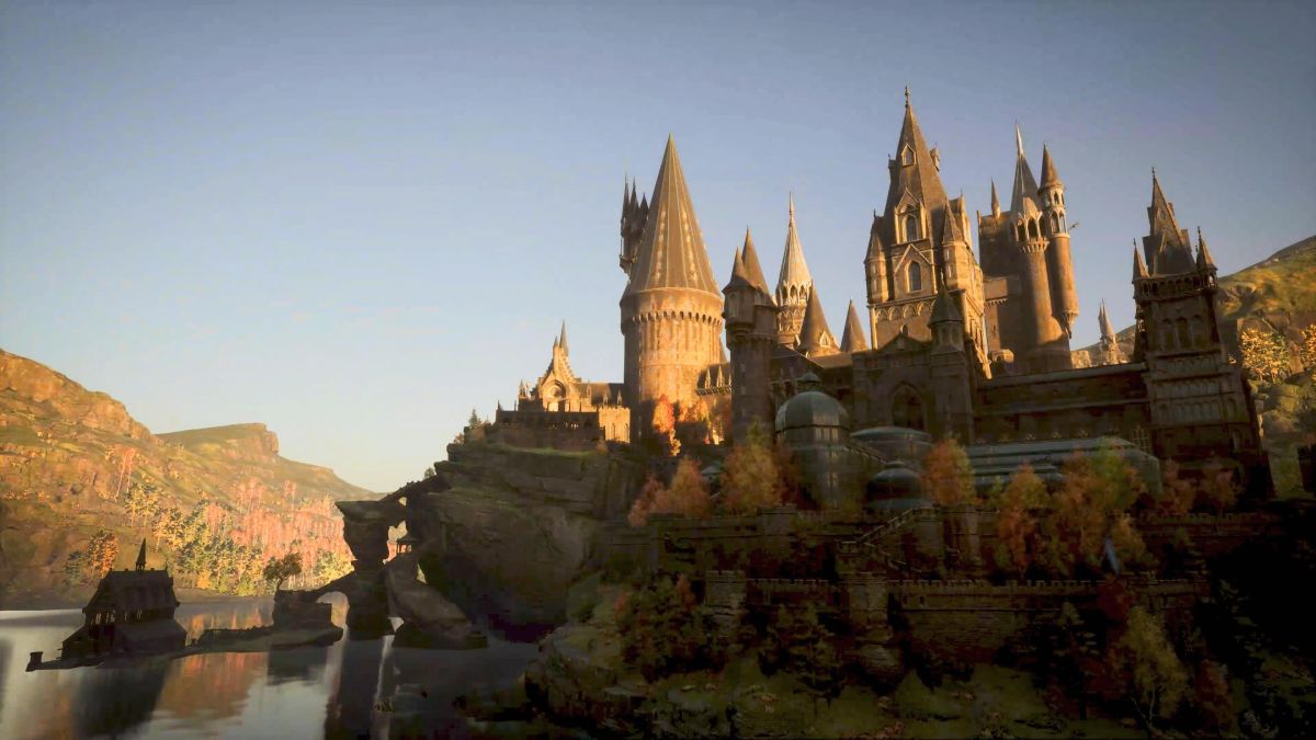 how long is hogwarts legacy - hogwarts in the afternoon