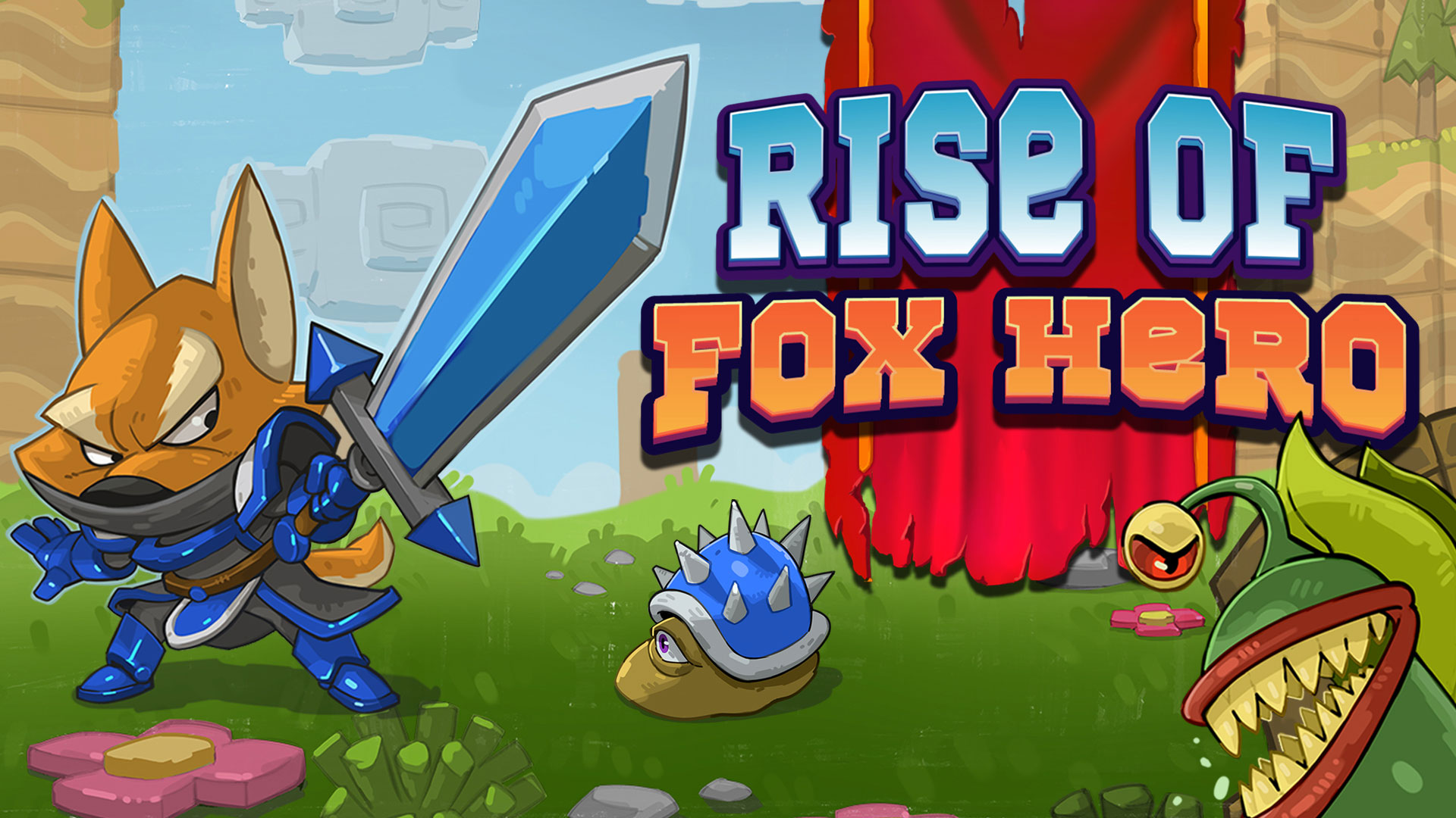 A Fox, a Sword and a Shield: the Only Ingredients you Need to Become a Hero