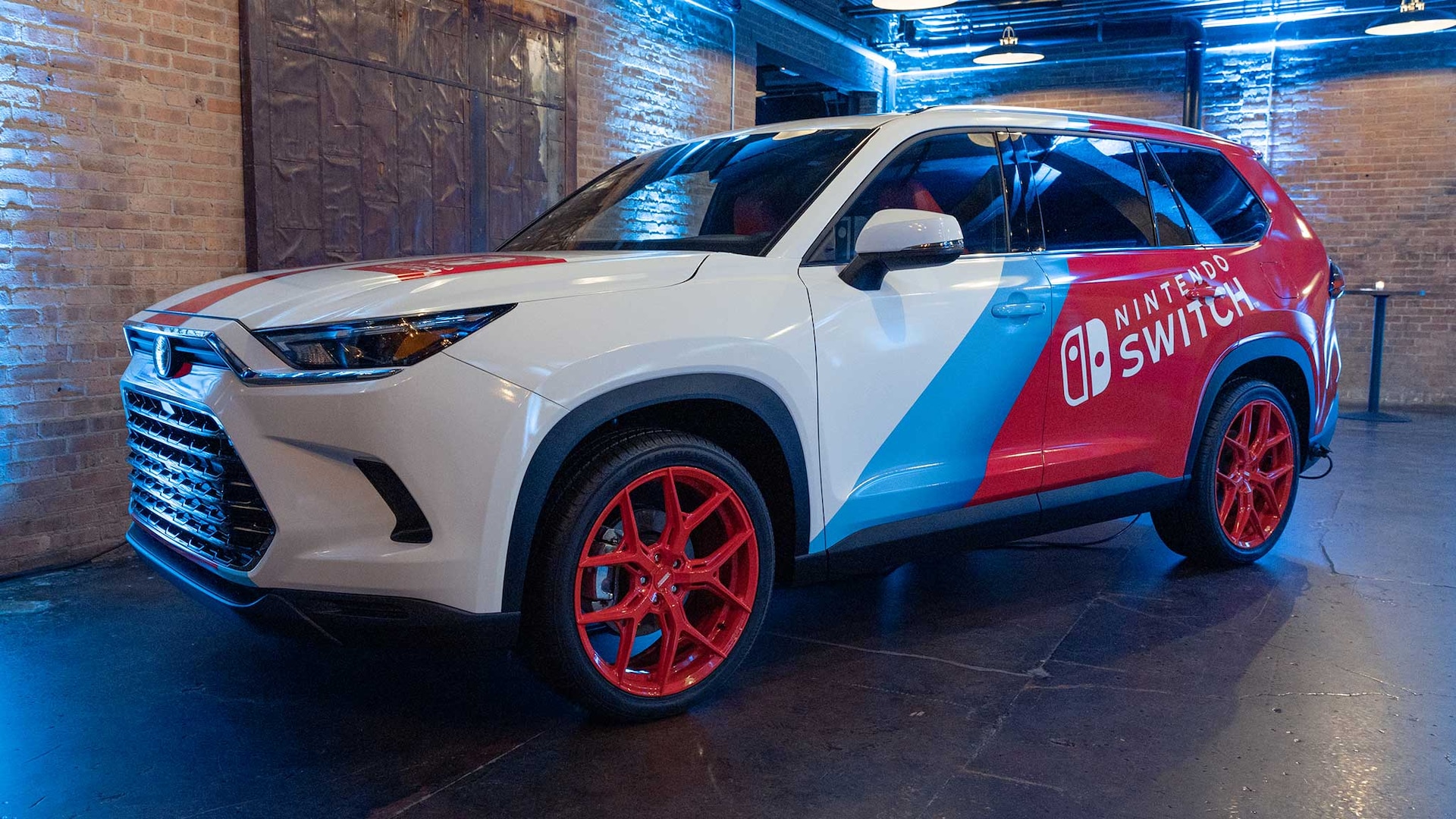 Toyota reveals special customised Grand Highlander Nintendo Switch edition