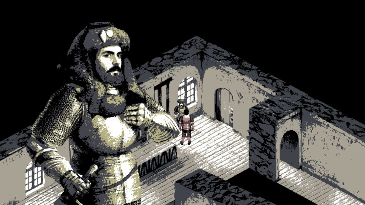 This eerie RPG looks like Baldur's Gate on Game Boy, and it's out soon