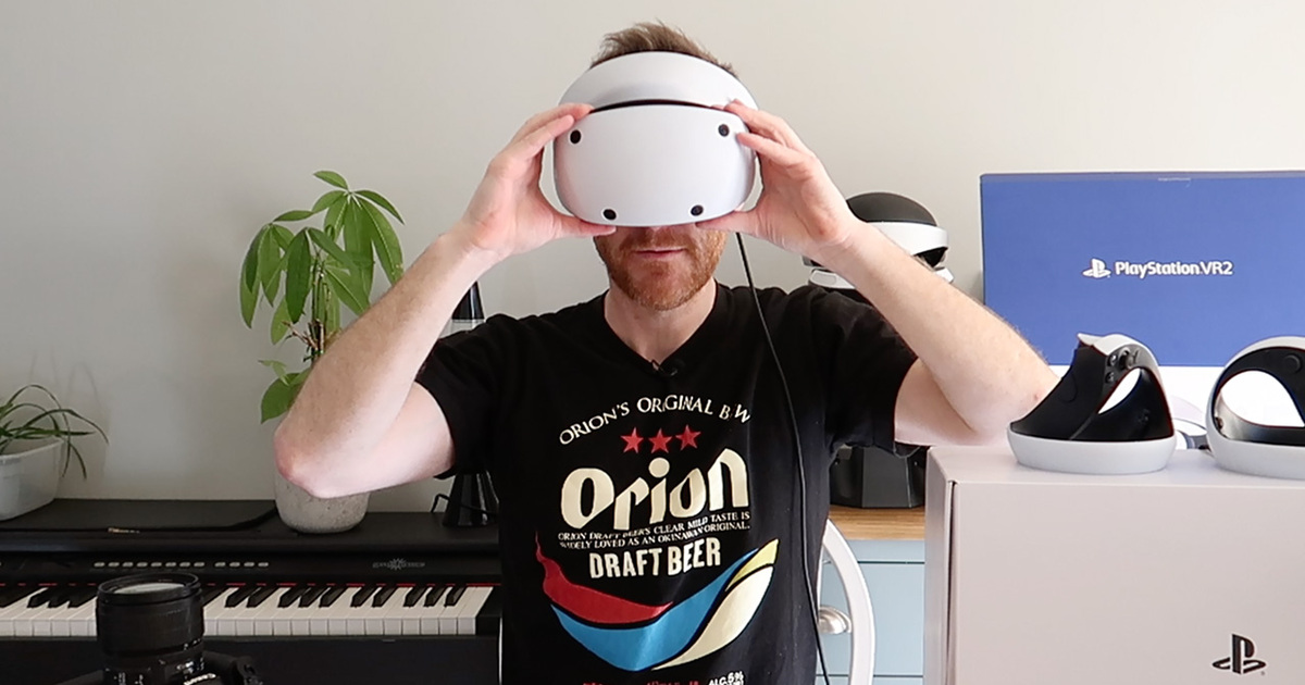 Watch Ian unbox the PlayStation VR2 ahead of its launch later this month