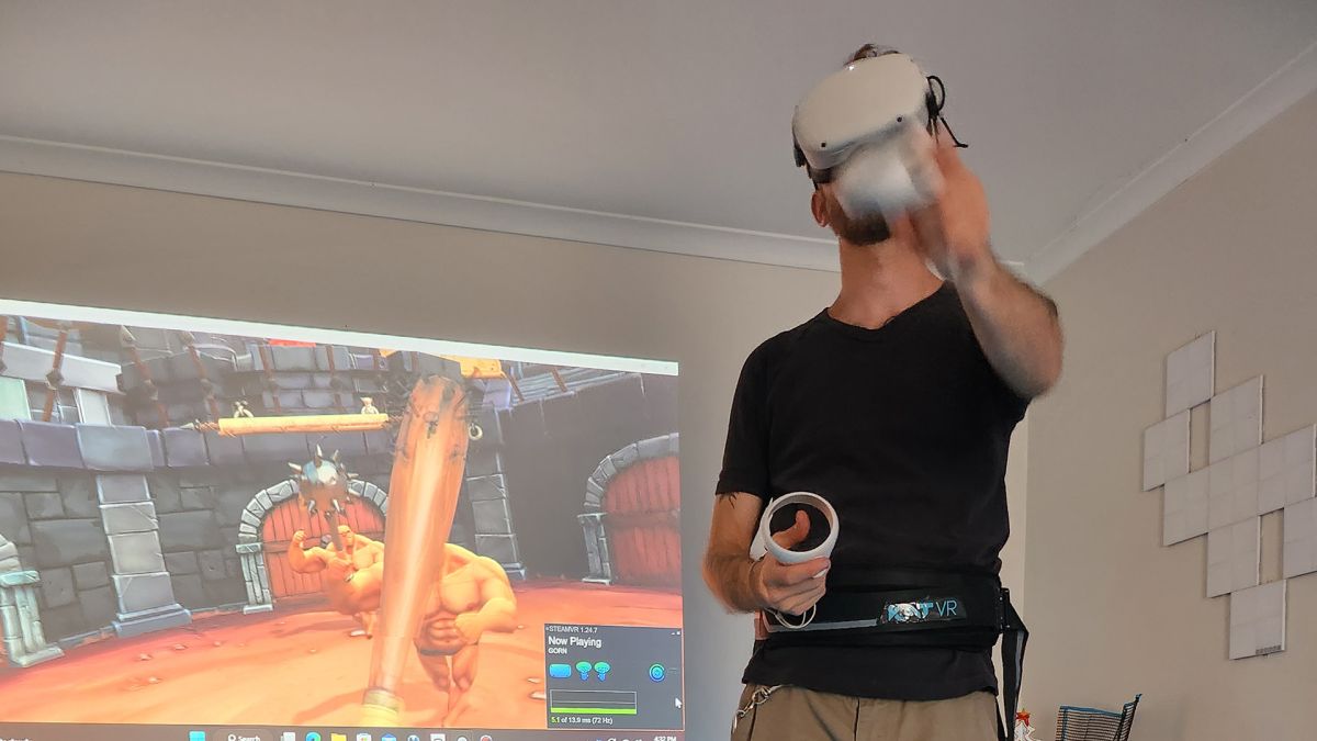 I invited strangers into my home to try a VR treadmill. I survived, and they absolutely loved it