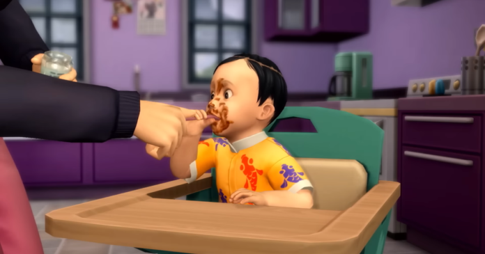The Sims 4 infant update has a March due date