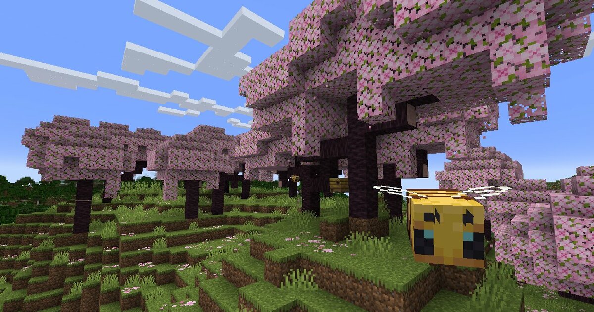 Minecraft getting new cherry blossom biome in this year's big 1.20 update