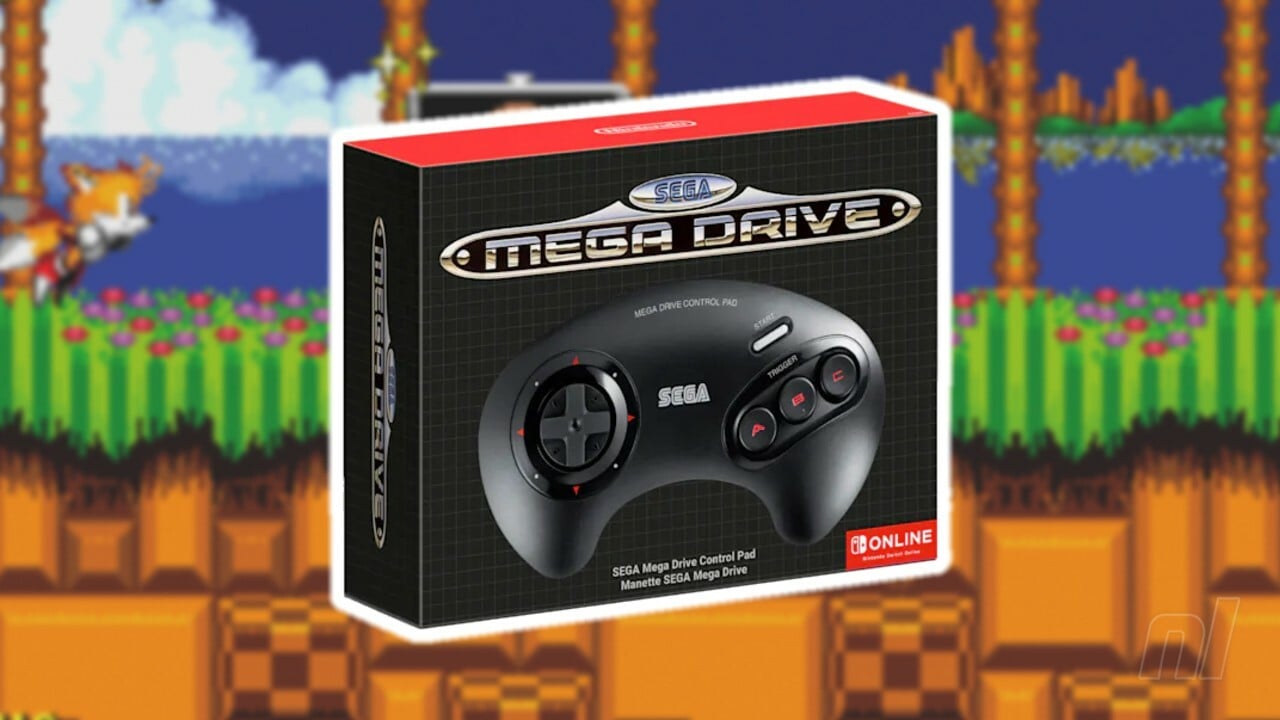 SEGA Mega Drive Control Pad For Switch Is Back In Stock On My Nintendo Store (UK)