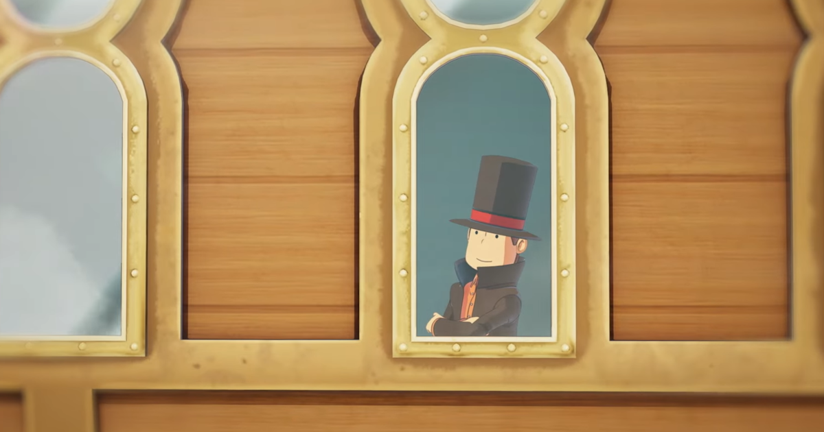 Professor Layton's new adventure turns him into Luke's protégé