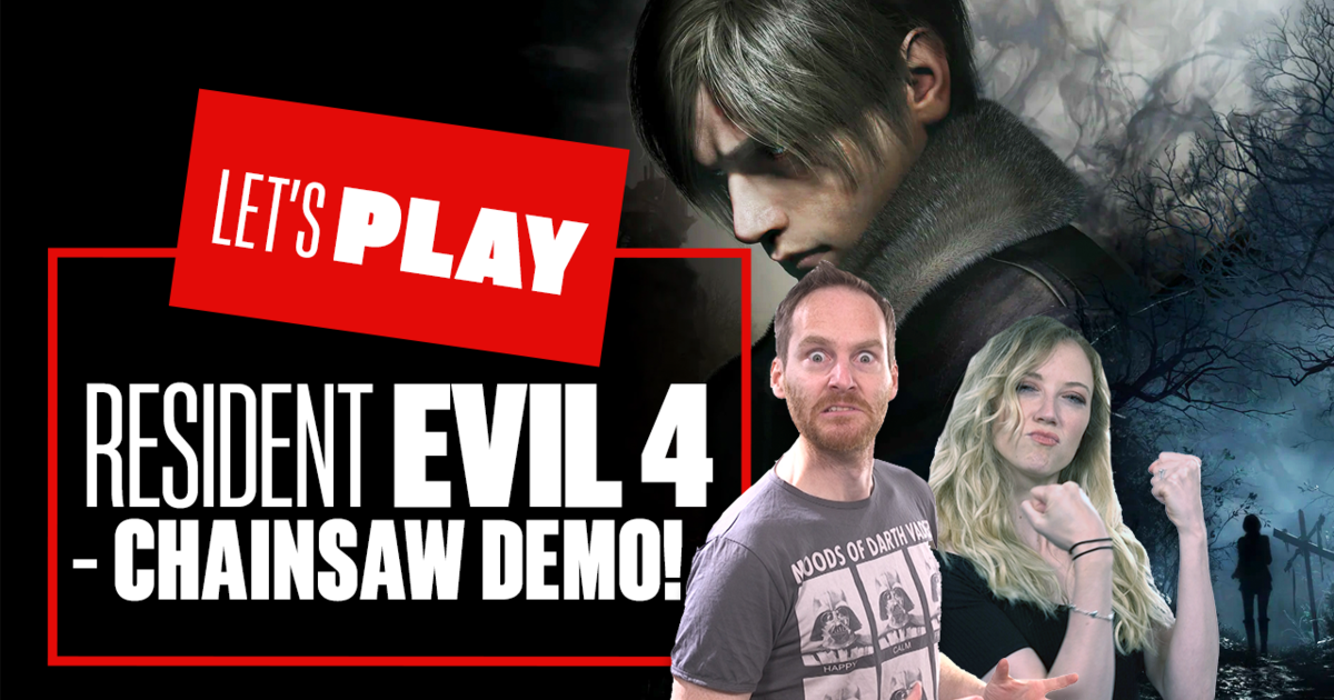 Watch Aoife and Ian play through the Resident Evil 4 remake Chainsaw demo