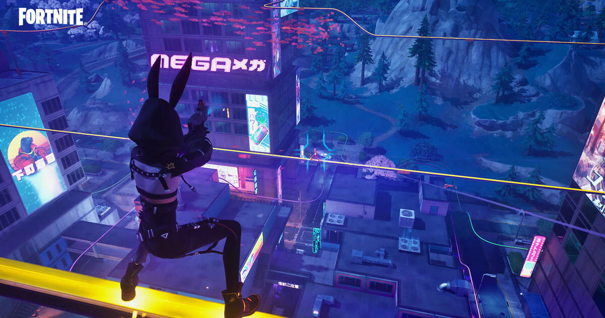 Here's everything new in Fortnite's fresh cyberpunk season