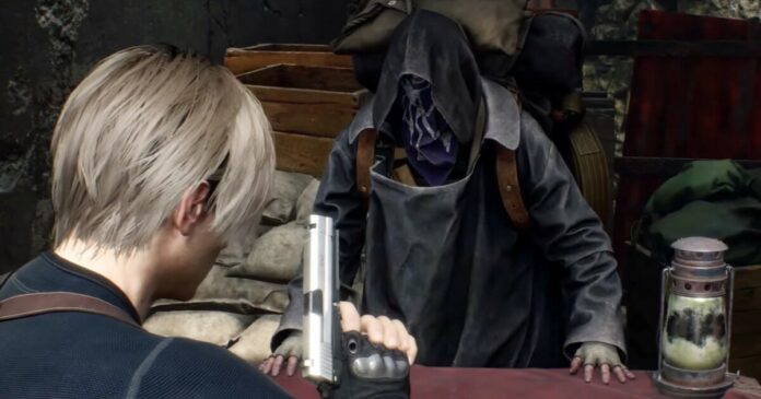 Resident Evil 4 Remake's merchant is hardier than he used to be