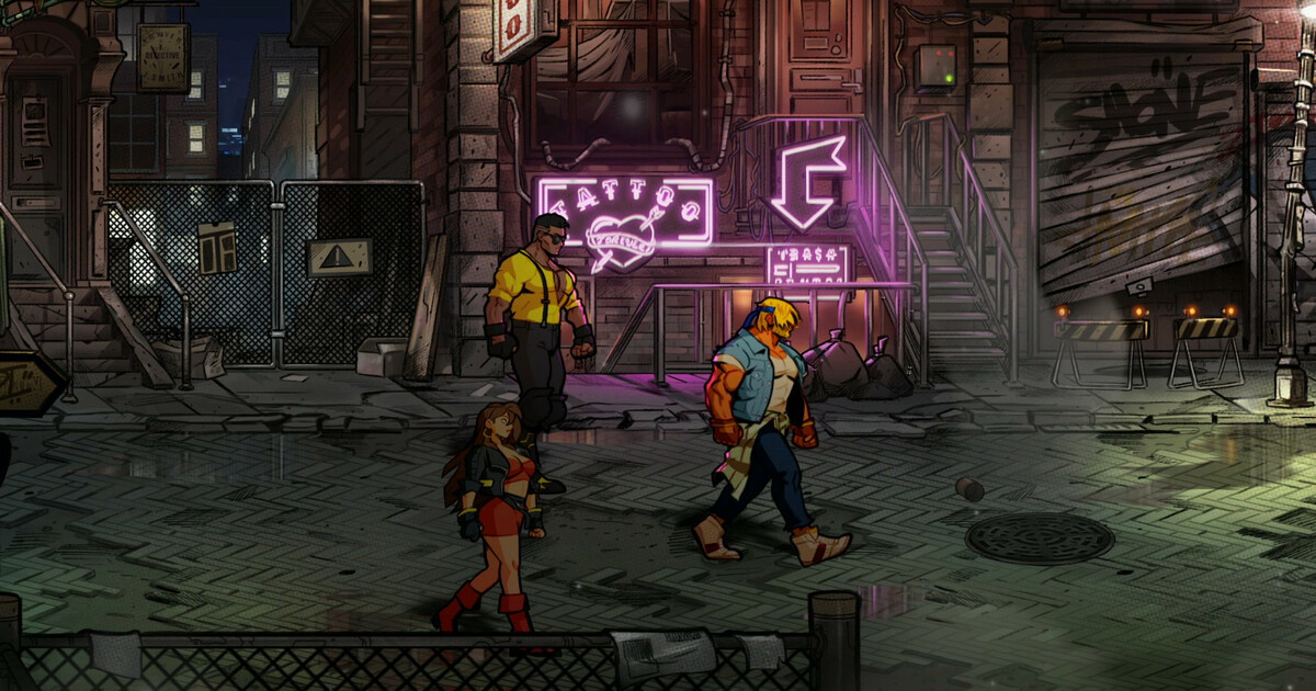 Street of Rage 4's big free update adds new co-op moves, custom survival, more