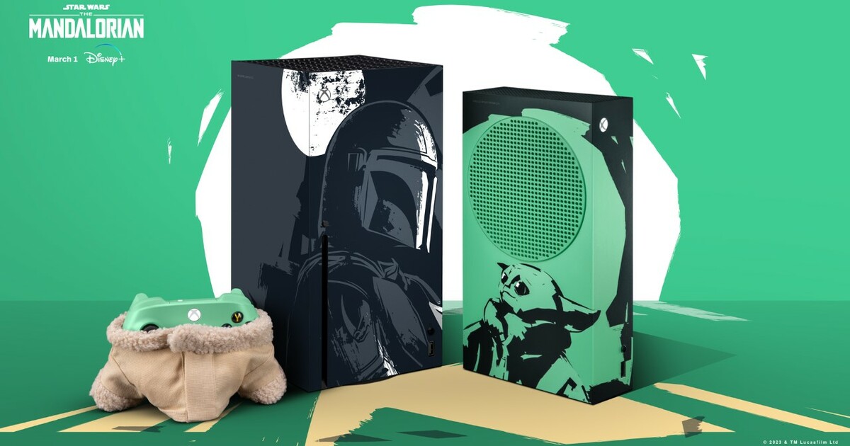 Microsoft unveils custom Mandalorian Xbox Series X/S