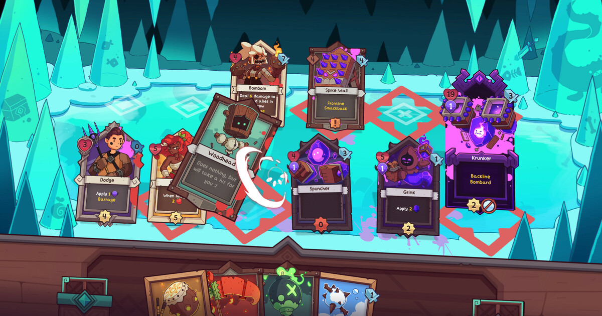 Caveblazers studio's card-battling roguelike Wildfrost out in April