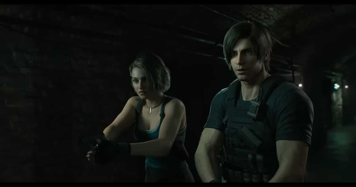 Here's Leon and Jill on-screen together for first time in Resident Evil Death Island trailer