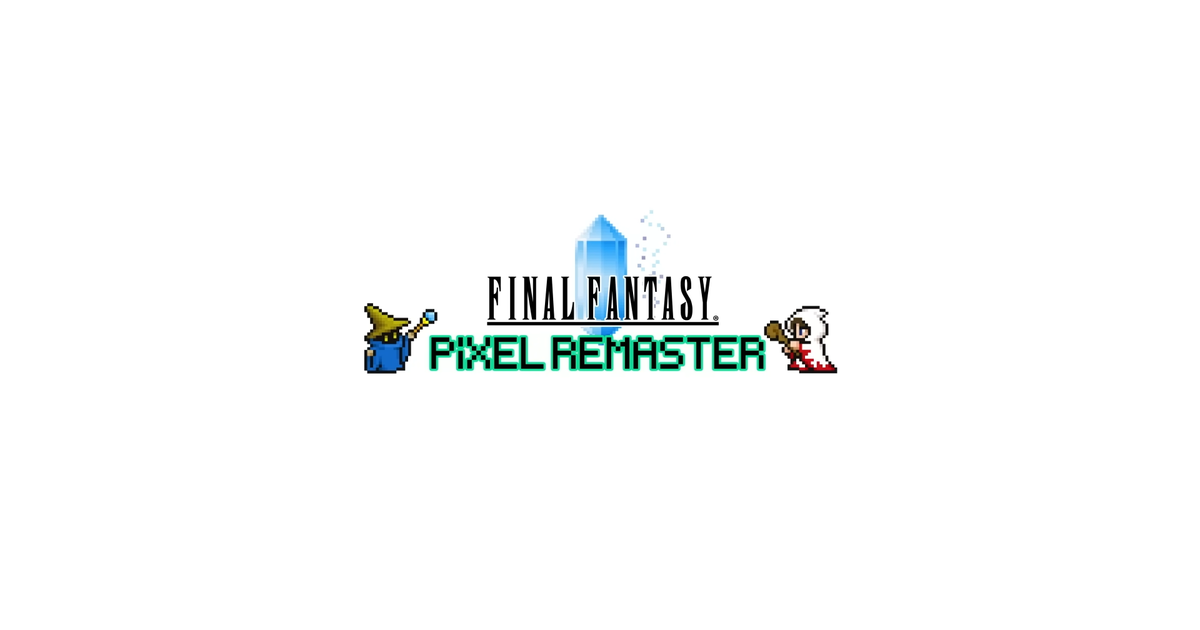 Final Fantasy pixel remasters out on Switch and PlayStation this April with new font