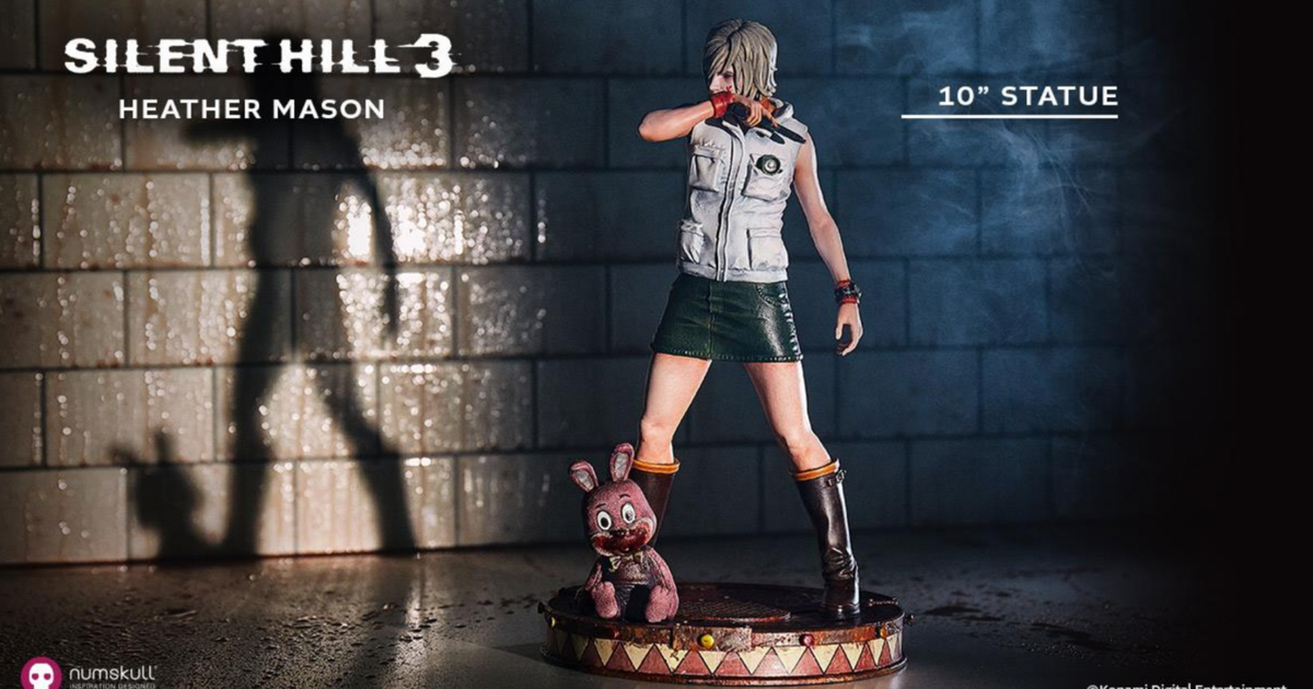 Numskull's next Silent Hill collectible is a 10" statue of Silent Hill 3's Heather