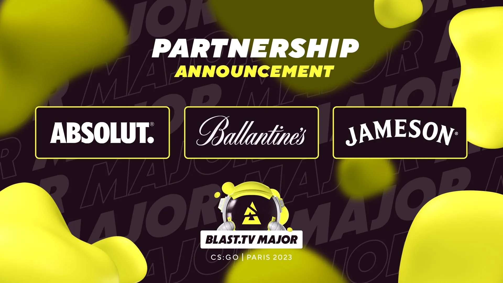 BLAST Partners with Alcohol Brands for Paris CS:GO Major