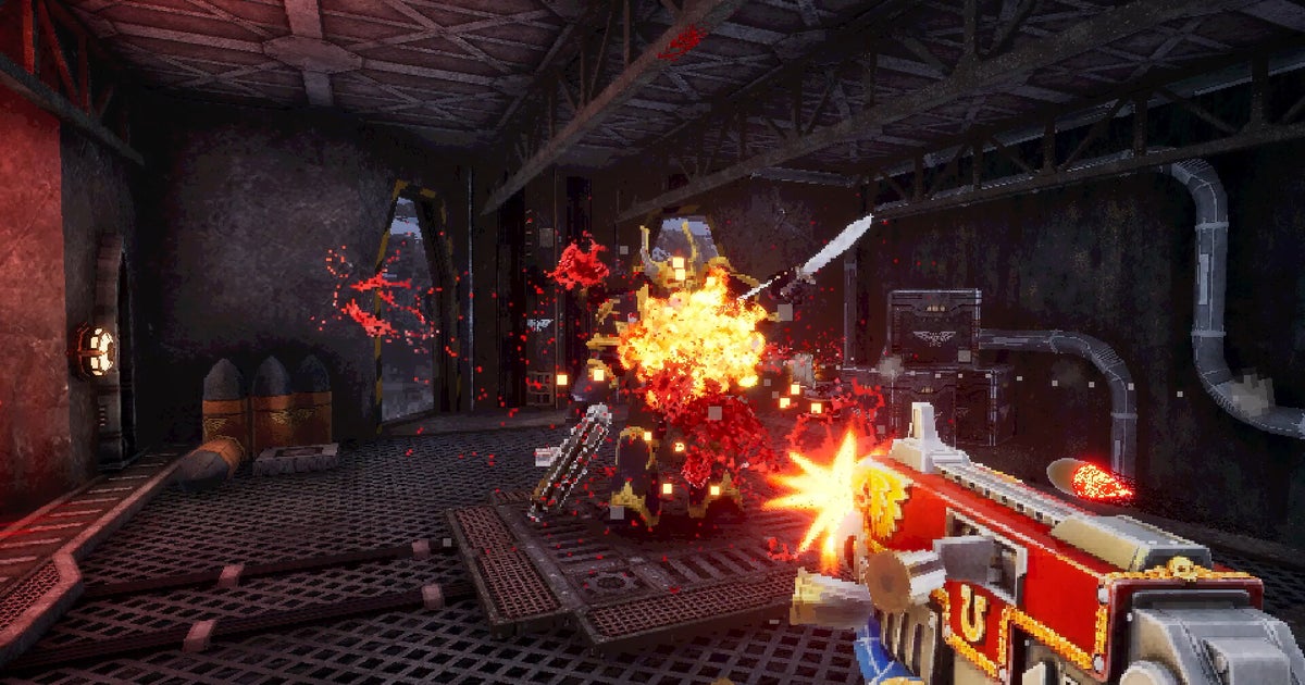Boomer shooter Warhammer 40,000: Boltgun brings the doom in May