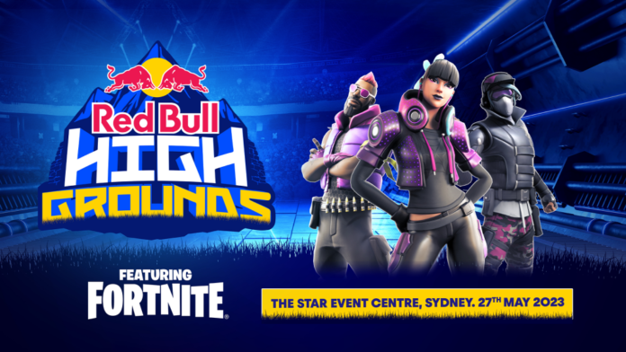 Red Bull High Grounds - Pro-Am Fortnite Live Event to be in Sydney