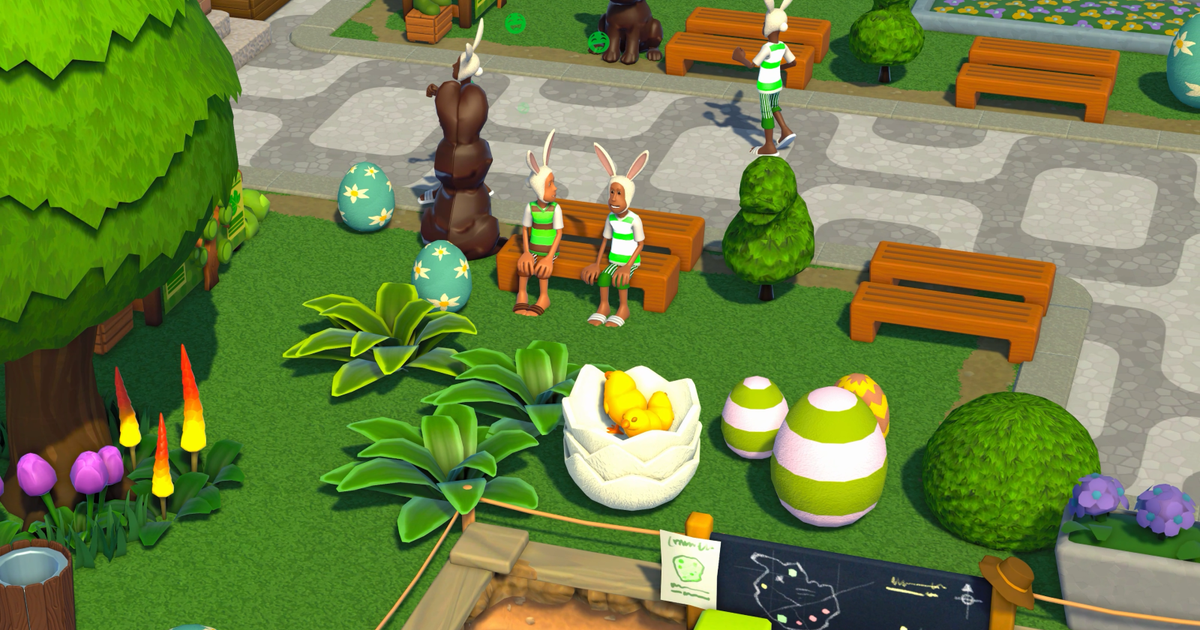 Easter egg challenge added to Two Point Campus