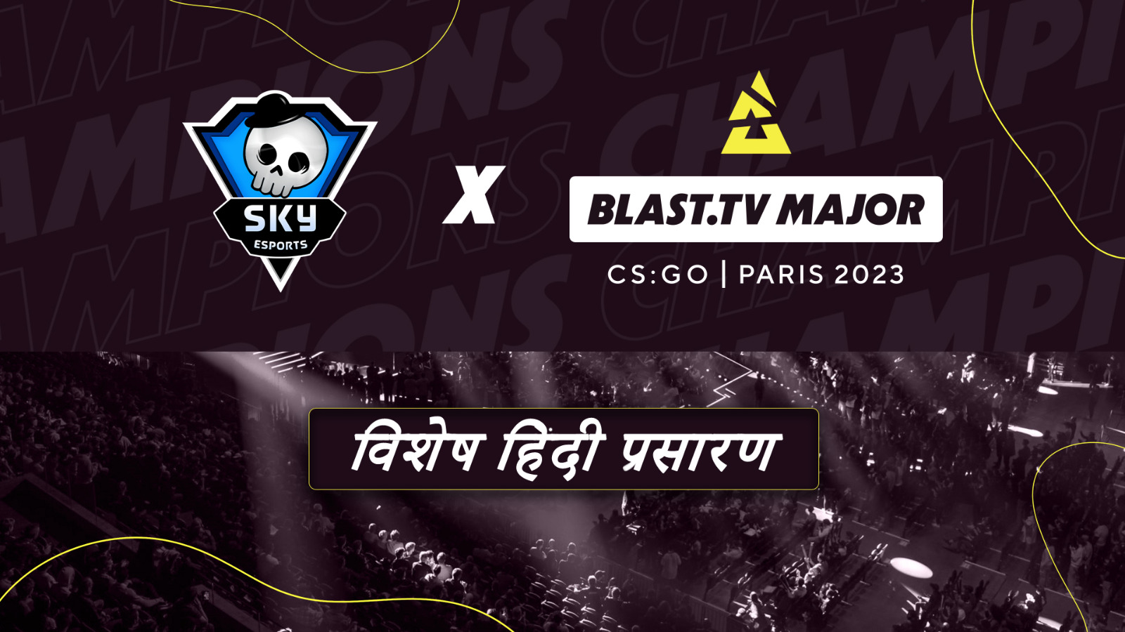 Skyesports Secures Exclusive Hindi Broadcast Rights for BLAST.tv Paris Major 2023