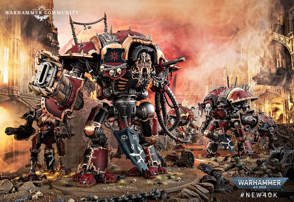Warhammer 40k Chaos Knights Faction Focus Fills the Enemies of Chaos with Dread