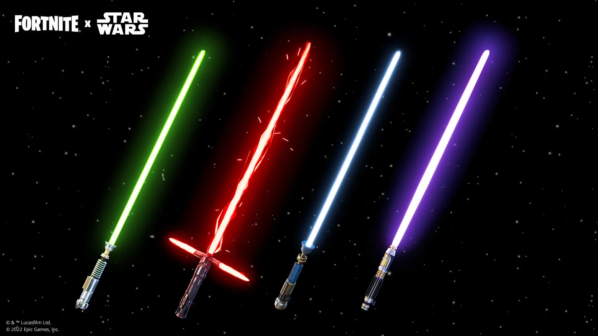 lightsabers fortnite