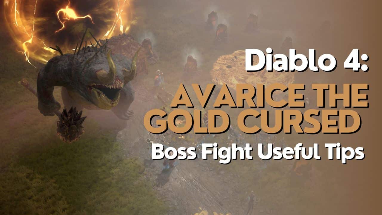 Avarice the Gold Cursed Boss Fight Tips and Tricks