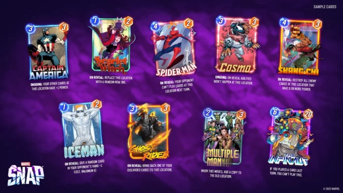 Marvel Snap All Series 4 Cards