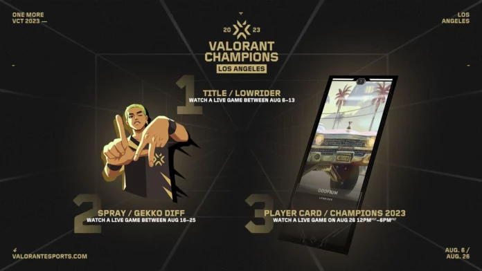 Valorant Champions 2023 Twitch Drops