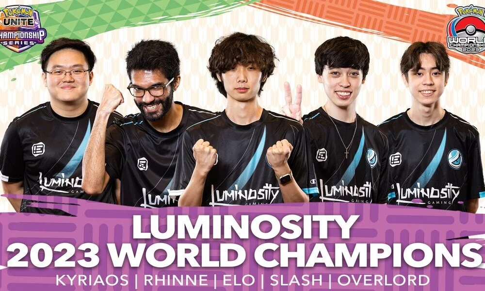 Luminosity Gaming Crowned the Champions of Pokemon Unite World Championship 2023