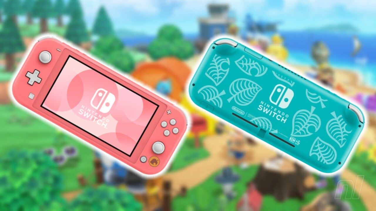 Nintendo's New Animal Crossing: New Horizons-Themed Switch Lites Are Out Now
