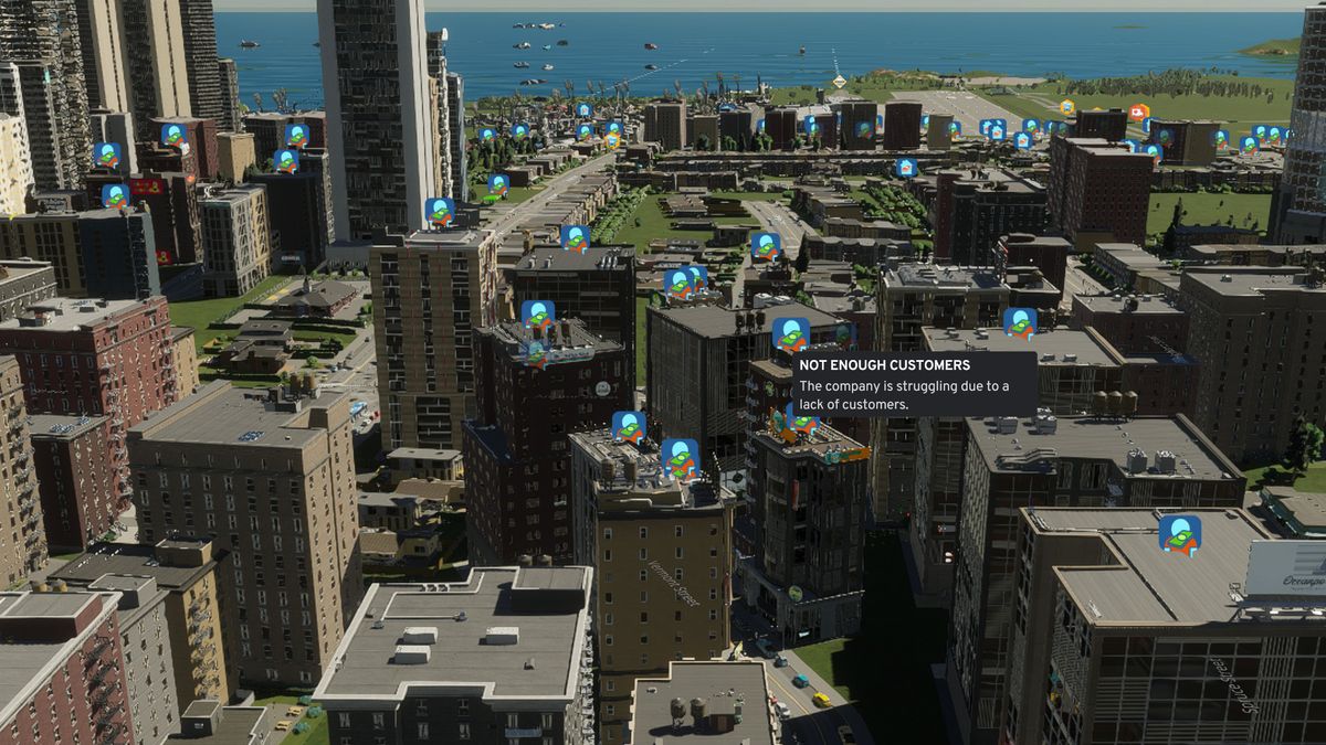 Cities: Skylines 2: ‘Not enough customers’ solution