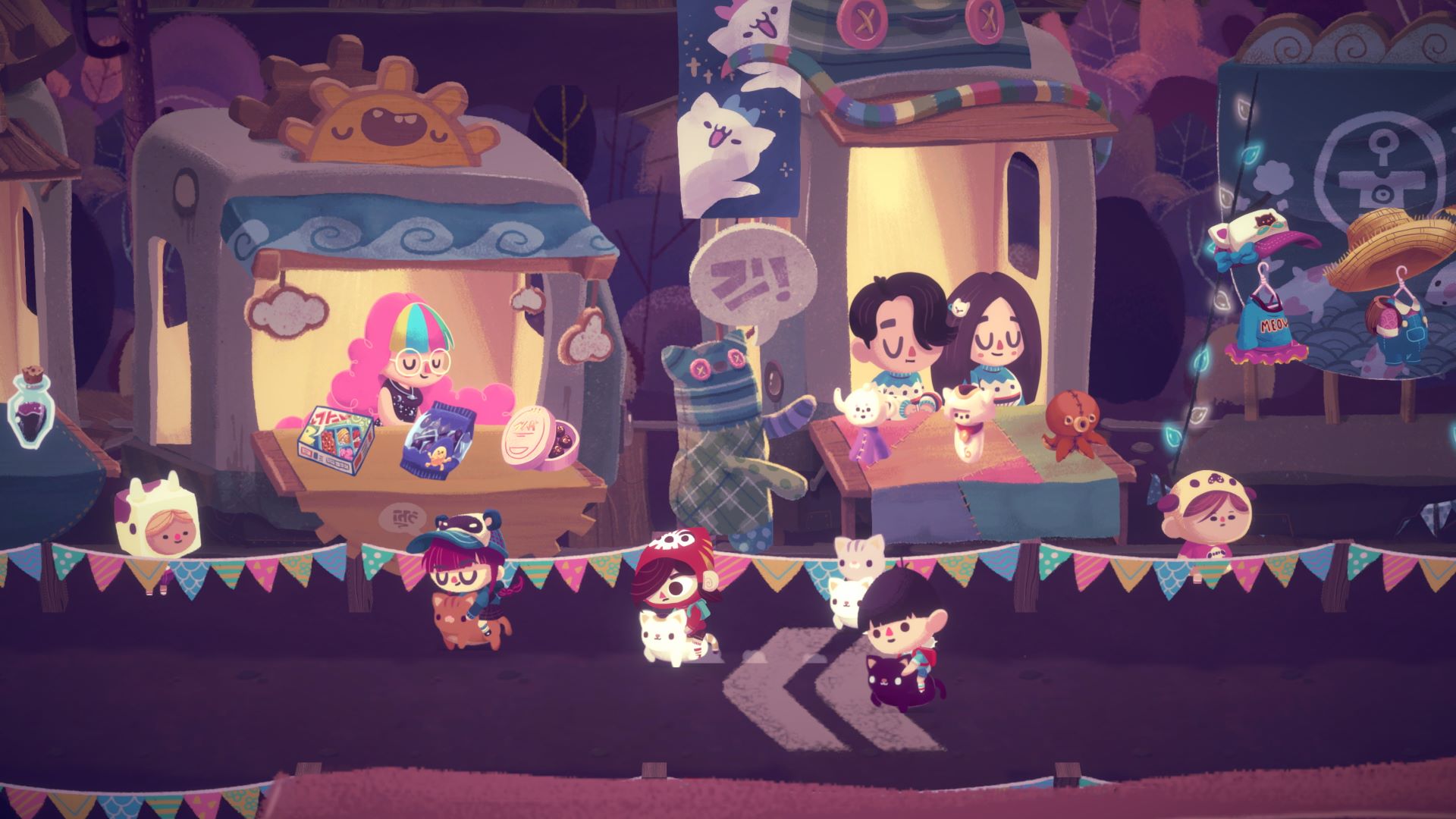 Mineko's Night Market Is A Quaint Social Sim with a Built-In Saturday Night Fever