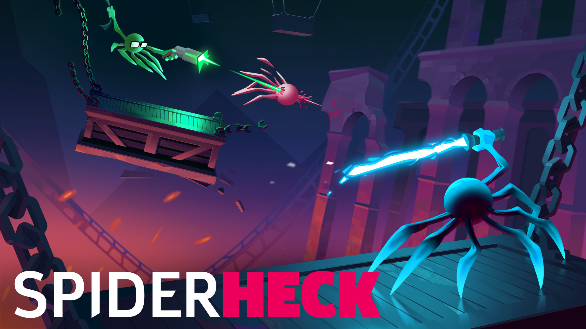 SpiderHeck Just Got Cross-Platform Support: Learn How to Become a Particle Blade-Wielding Master